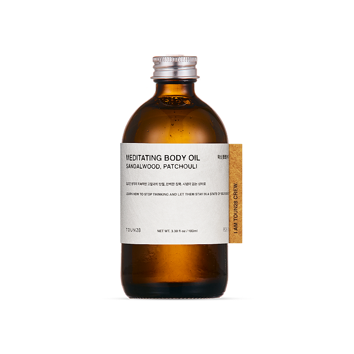 TOUN28 Sandalwood Ritual Life Gift Set (Body Oil+Gua Sha)