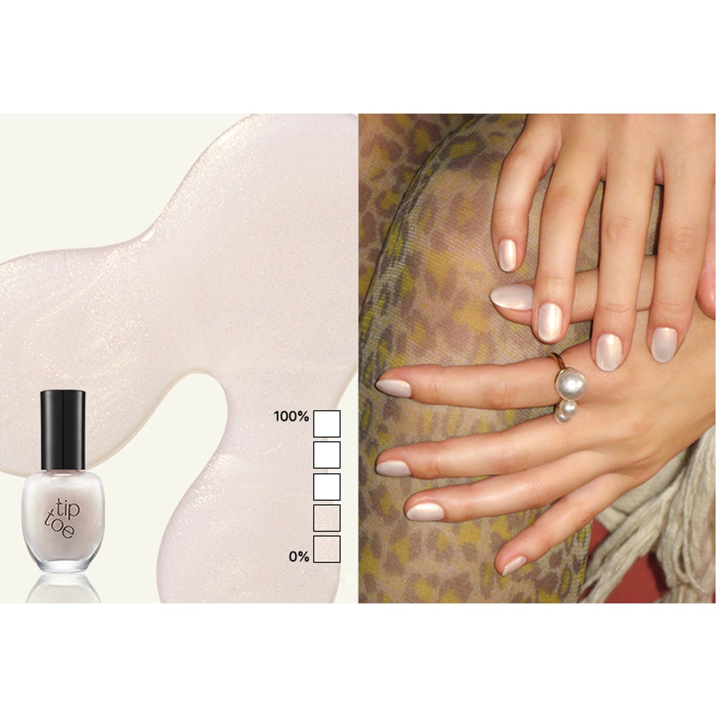 Tiptoe Syrup & Paint & Shimmer Nail 16 Shades