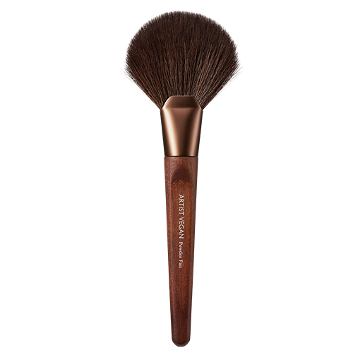 Set of 11 vegan brushes for artists, great for school projects or professional work.