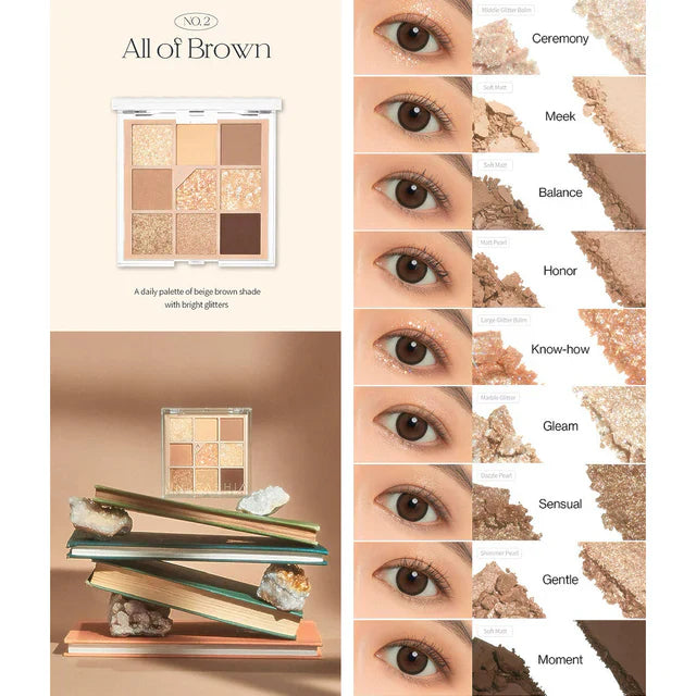 Unleashia Glitterpedia Eye Palette 6.6g 7 color