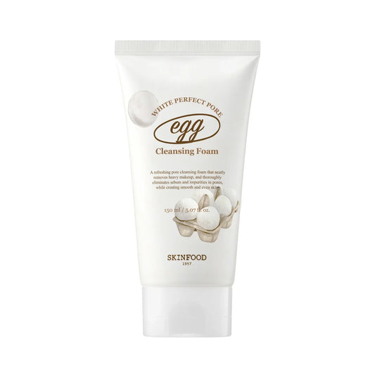 (Mhark) SKINFOOD Egg White Perfect Pore Cleansing Foam 150ml - DODOSKIN