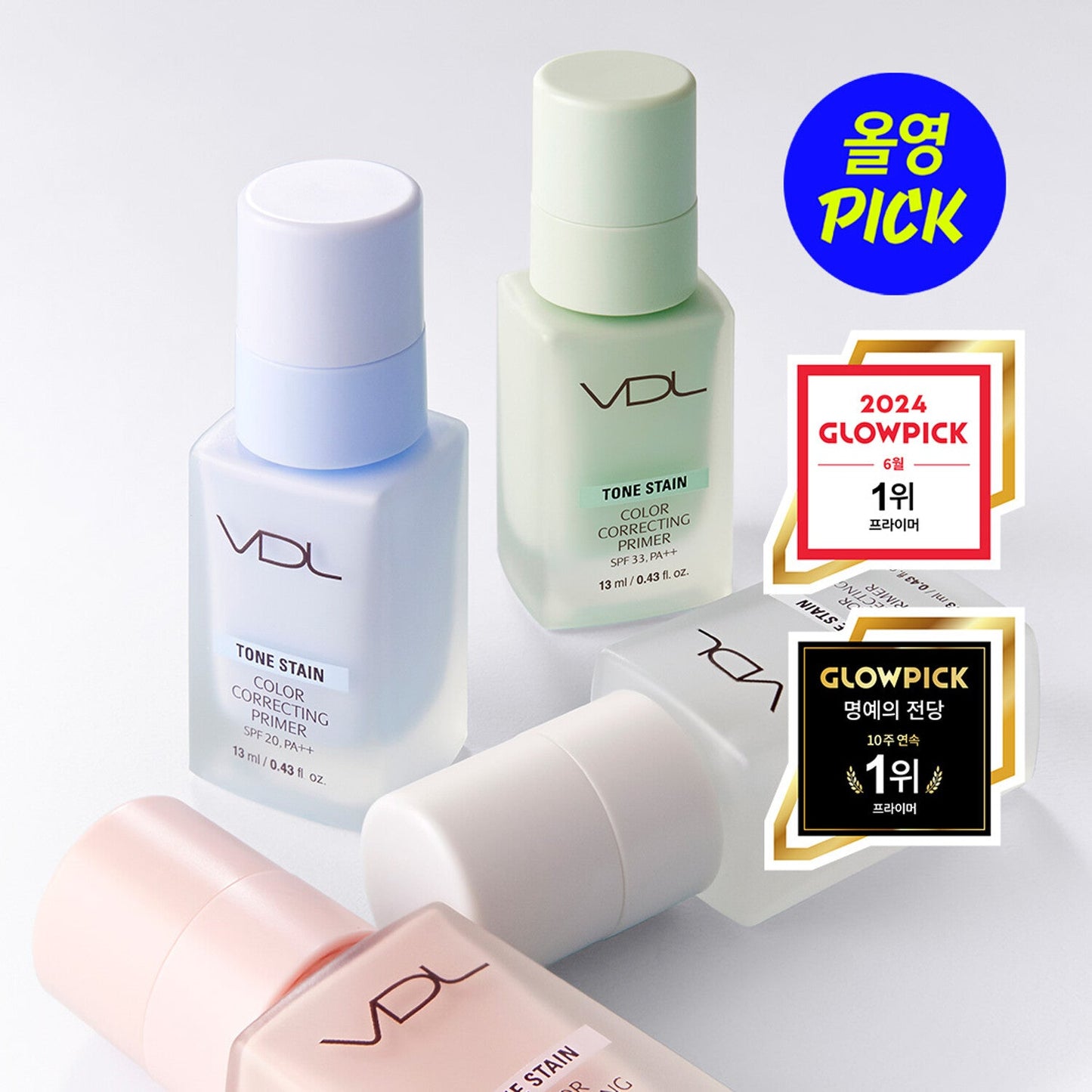 VDL Tone Stain Color Correcting Primer Mini 13ml