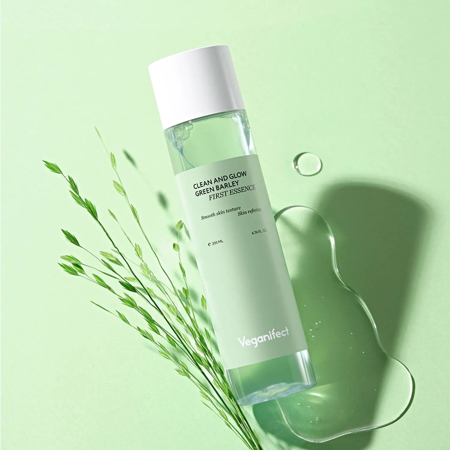 Veganifect Clean and Glow Green Barley First Essence 200ml