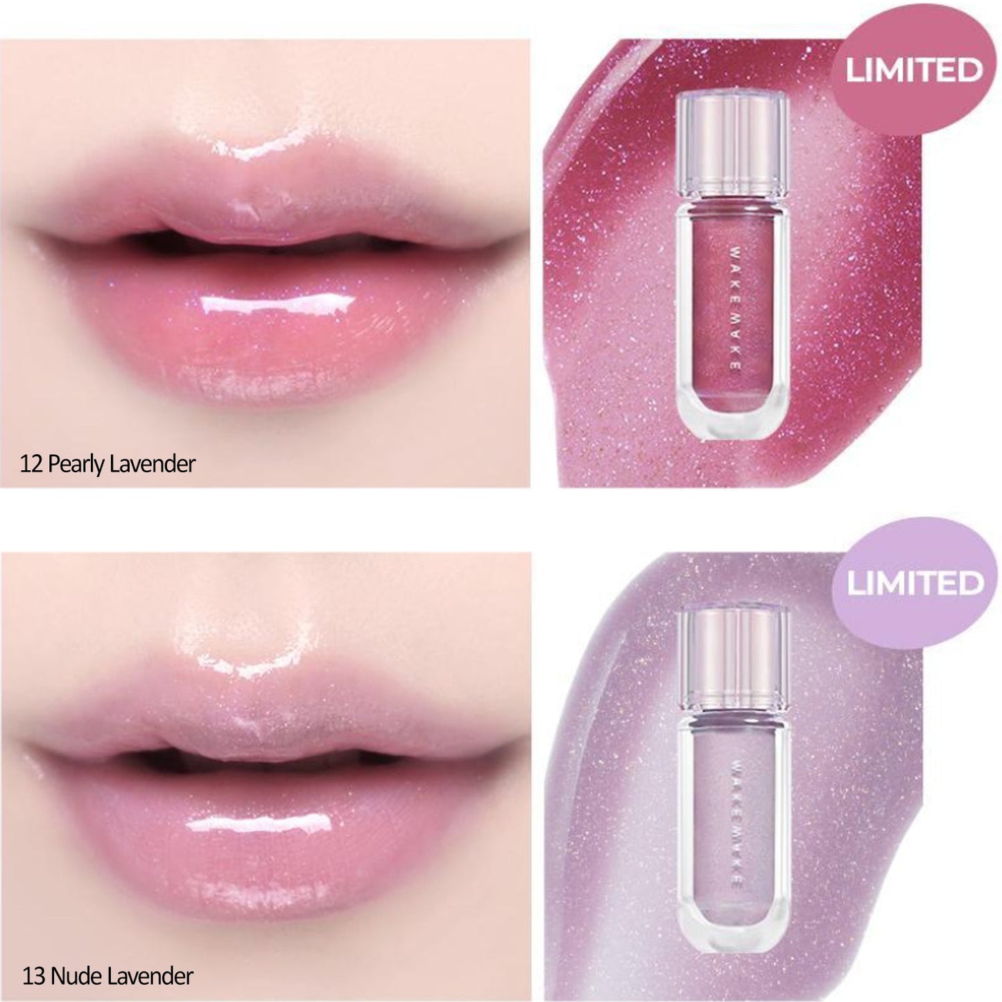WAKEMAKE Dewy Gel Maxi Gloss 2 Colors
