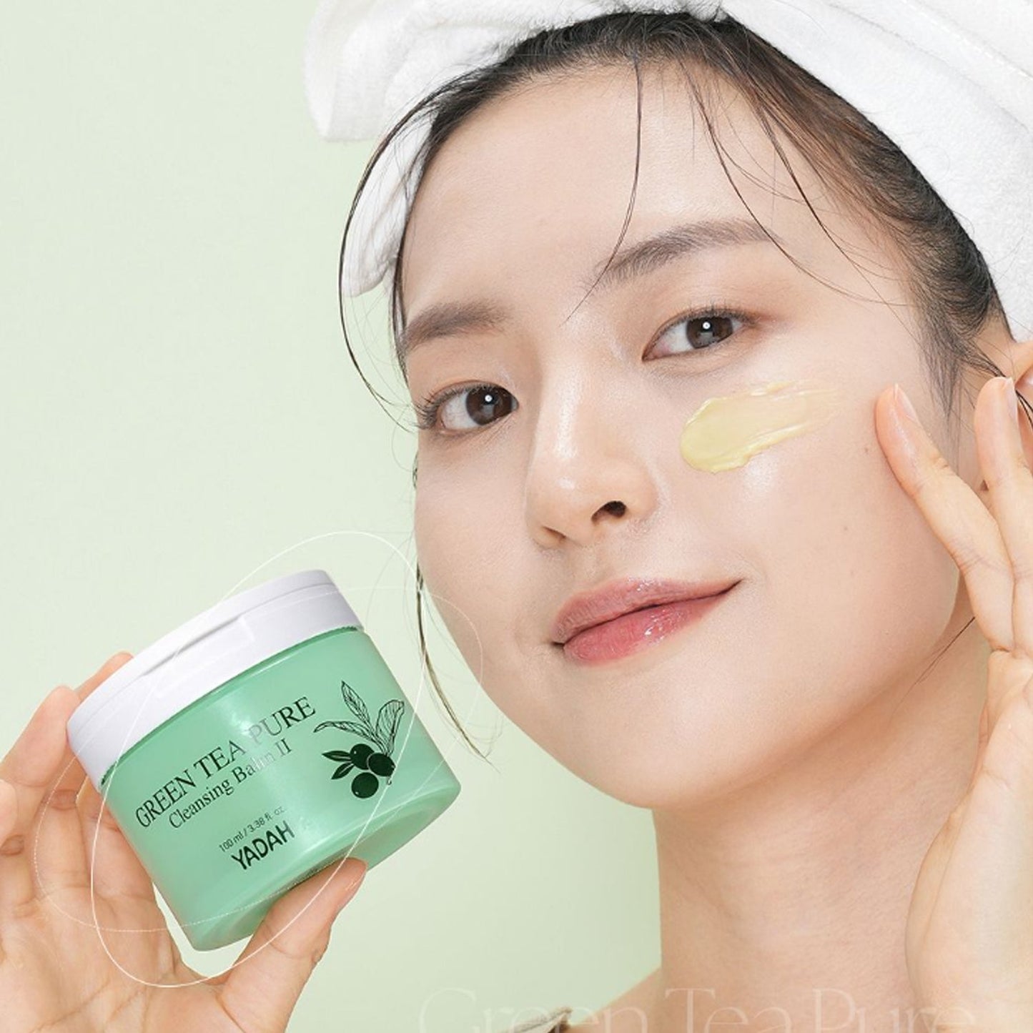 YADAH Cactus Toner Pads 60ea + Cleansing Balm 100ml Set