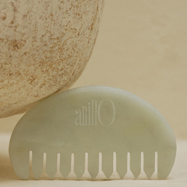 anillO Jade Guasha Comb