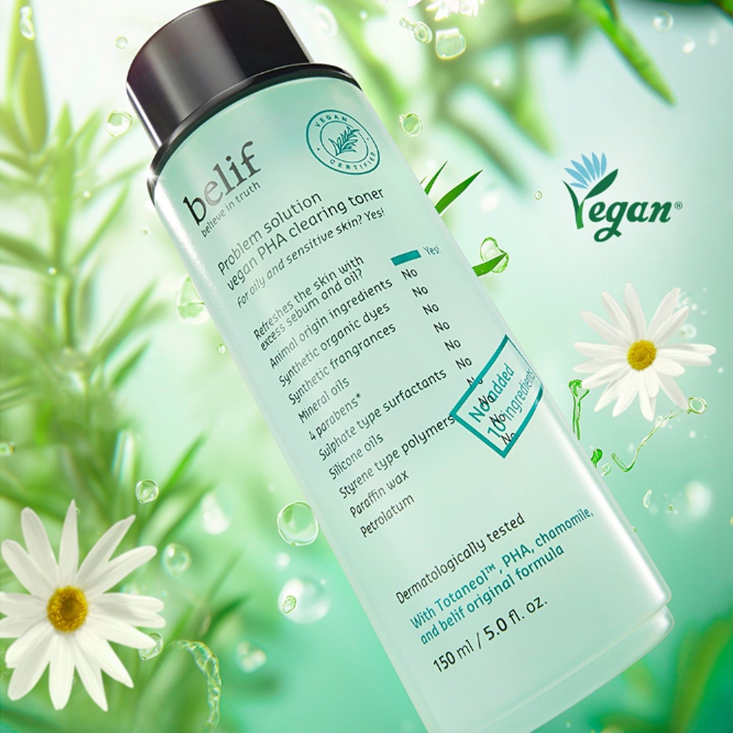 belif Problem Solution Vegan PHA Clearing Toner 150ml