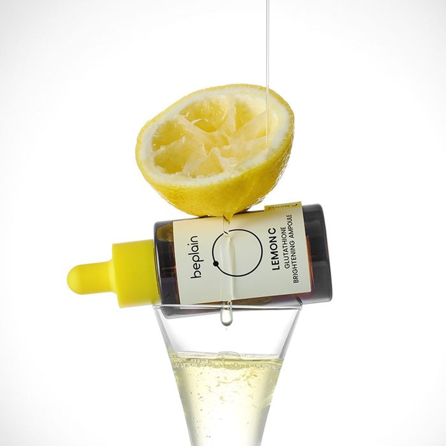 beplain Lemon C Glutathione 2-Piece Set (Pads 70 Sheets + Ampoule 30ml)
