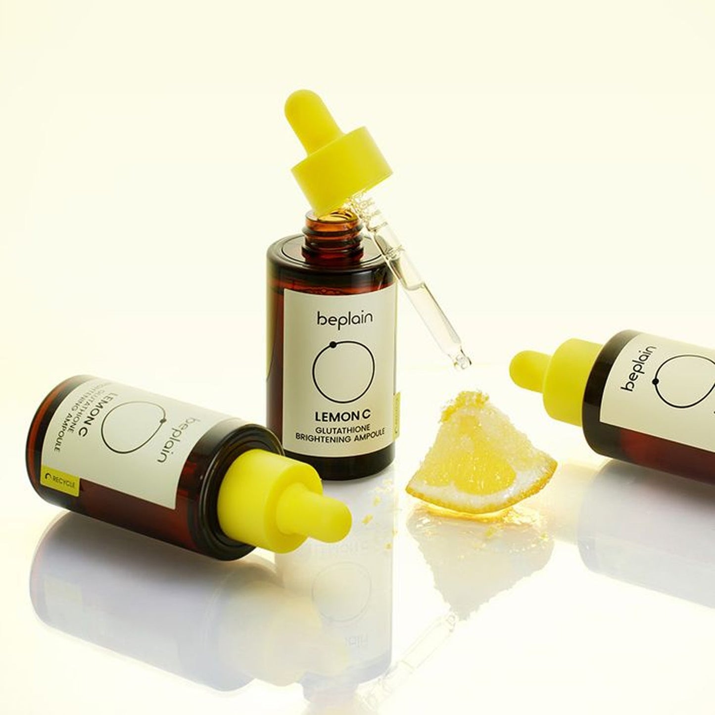 beplain Lemon C Glutathione 2-Piece Set (Pads 70 Sheets + Ampoule 30ml)