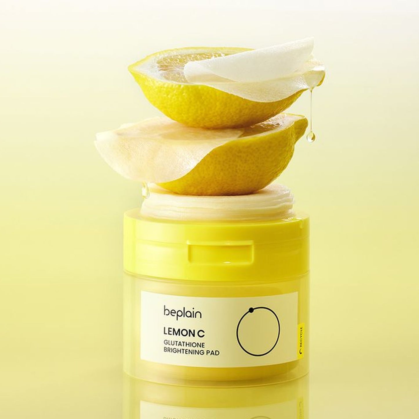 beplain Lemon C Glutathione Brightening Pad 70 Sheets