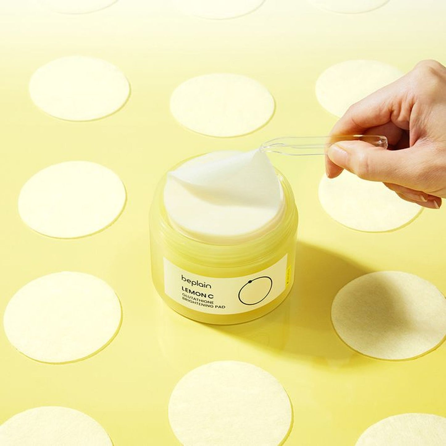 beplain Lemon C Glutathione Brightening Pad 70 Sheets