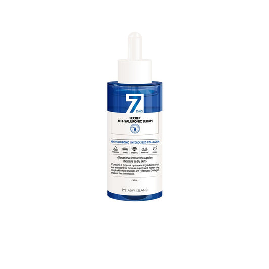 MAY ISLAND 7 Days Secret 4D Hyaluronic Serum 50ml - DODOSKIN