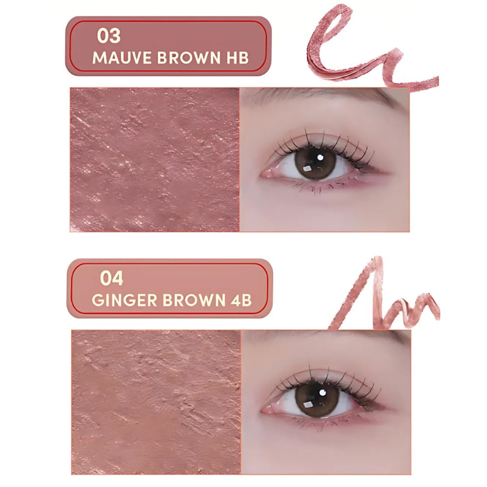 Allows for precision in defining the brow shape and filling in sparse areas, enabling both thin and thick strokes.