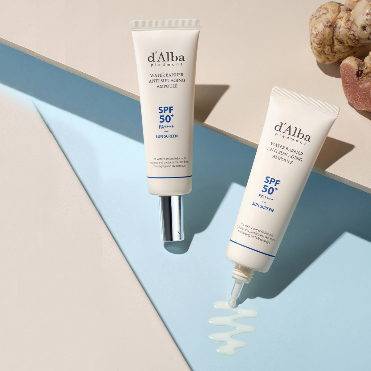 d'Alba Water Barrier Anti Sun Aging Ampoule SPF50+ PA+++ 50ml
