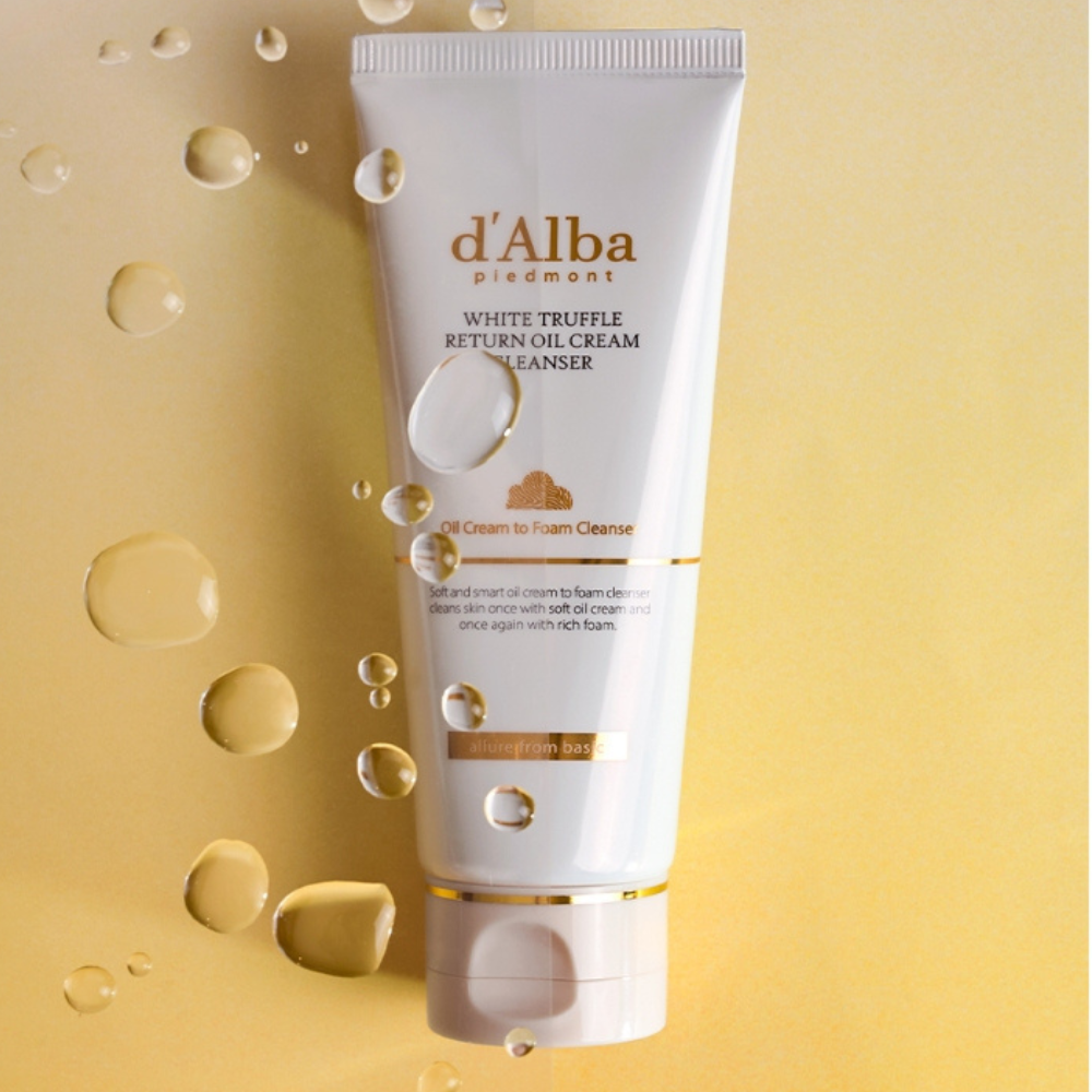 d'Alba White Truffle Return Oil Cream Cleanser Tube 100ml