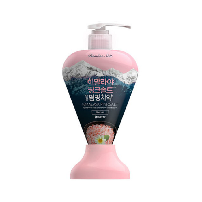 PERIOE Himalayan Pink Salt Pumping Toothpaste 285g (2 Type) - KLO