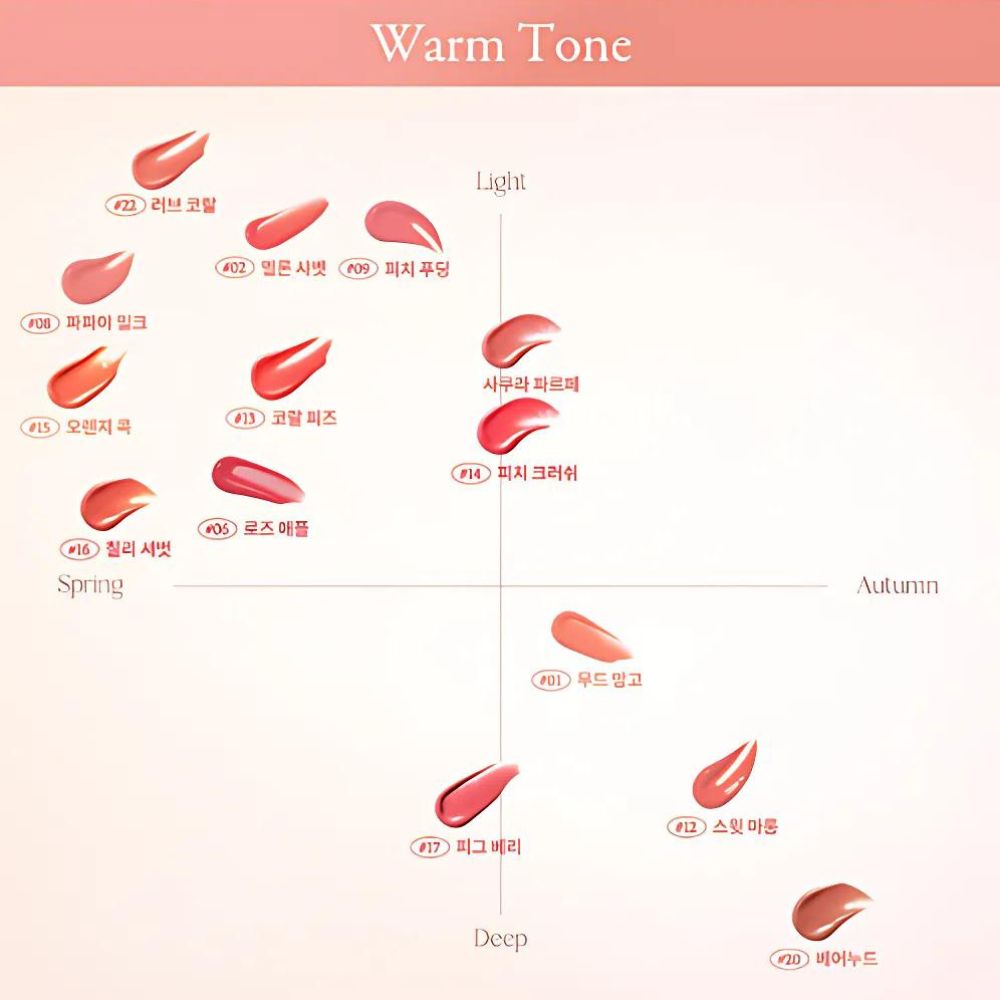 dasique Juicy Dewy Tint Rose Milk Tea Collection 3.5g in Warm Tone Collection