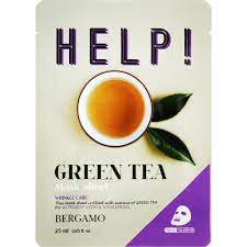 Bergamo Help! Mask Pack Green Tea 25ml *10ea - KLO
