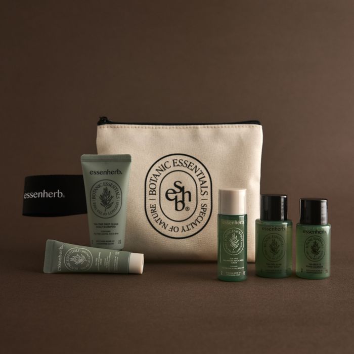 essenherb Tea Tree Trial Set Travel Kit (5 Items)