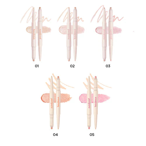 PERIPERA Sugar Twinkle Duo Eye Stick 0.78g - DODOSKIN