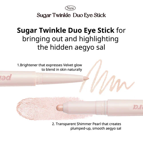 PERIPERA Sugar Twinkle Duo Eye Stick 0.78g - DODOSKIN
