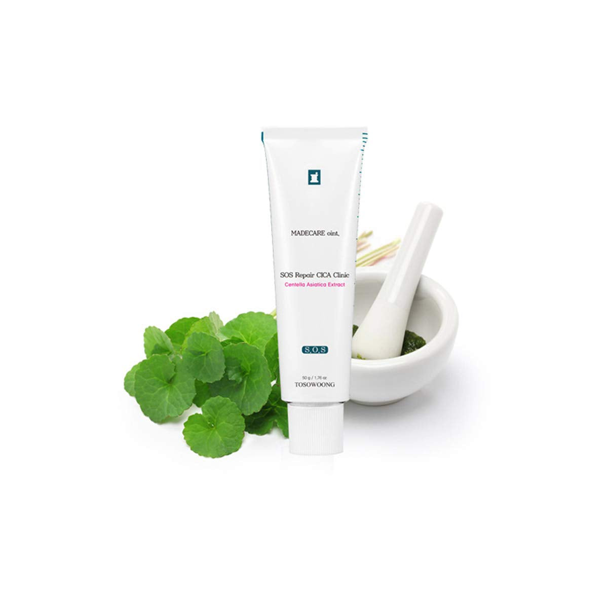 TOSOWOONG SOS Repair Cica Clinic Centella Asiatica Extract 50g - KLO