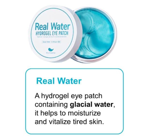 PRRETI Real Water Hydrogel Eye Patch 60sheets - KLO