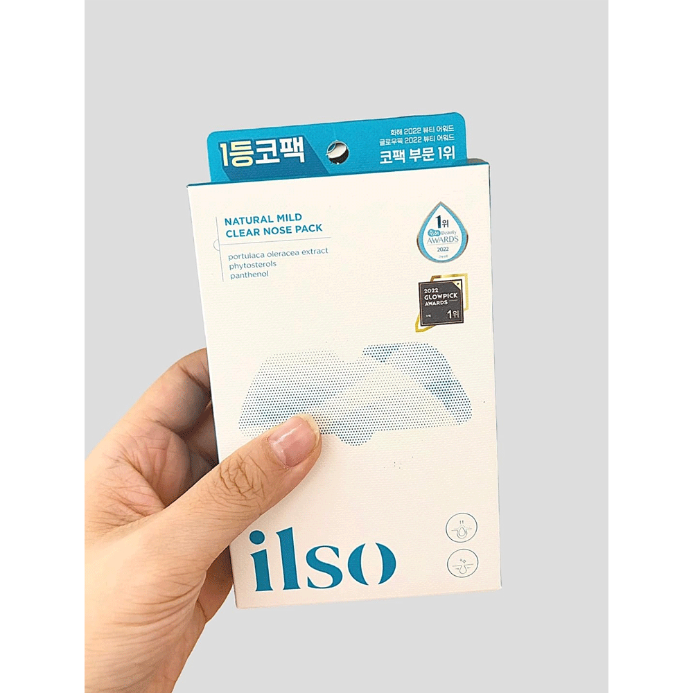 ilso nose pack, 5 sets for a clear and smooth nose.