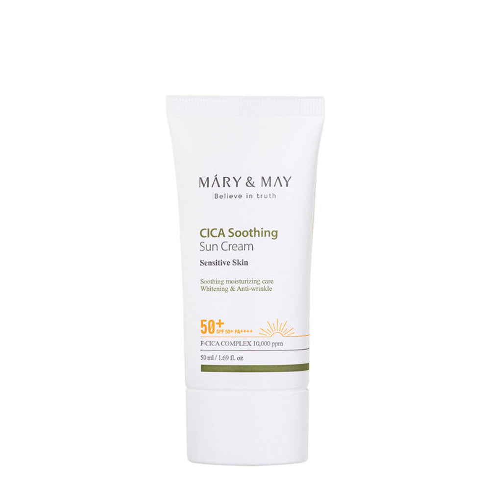 Mary&May CICA Soothing Sun Cream SPF50+ PA++++ 50ml - KLO