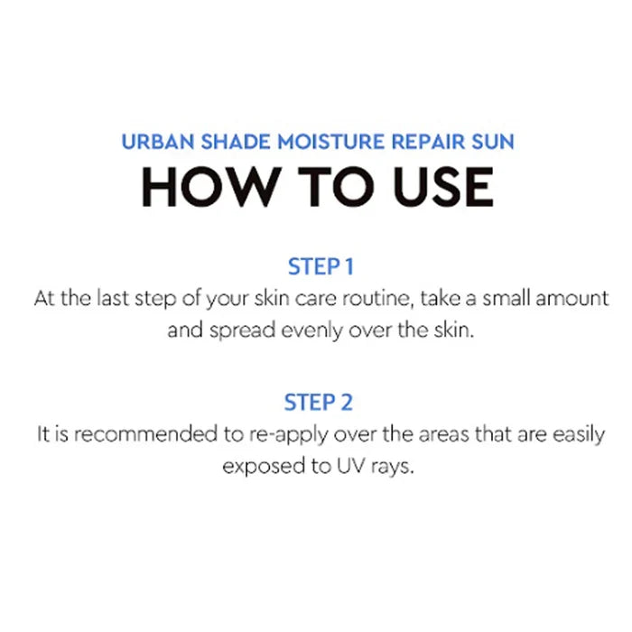 (Matthew) Dewytree Urban Shade Moisture Repair Sunscreen SPF 50+ PA++++ 50ml - KLO