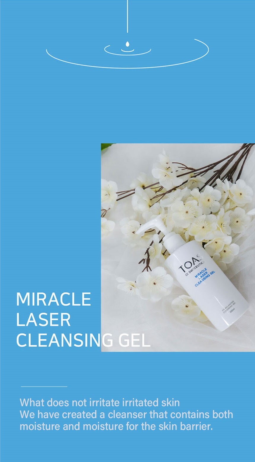 TOAS Miracle Laser Cleansing Gel 250ml - KLO