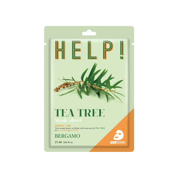 Bergamo Help! Mask Pack Tea Tree 25ml *10ea - KLO