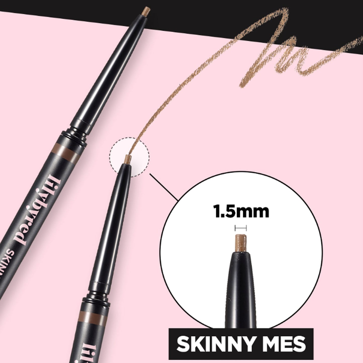 lilybyred Skinny Mes Brow Pencil 2 colors