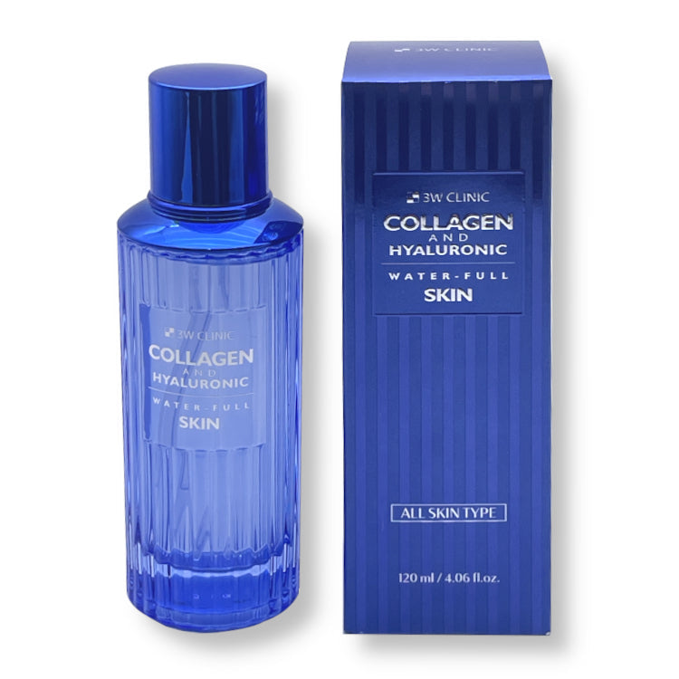 (Matt) 3W CLINIC Collagen & Hyaluronic Water-Full Skin 120ml - KLO