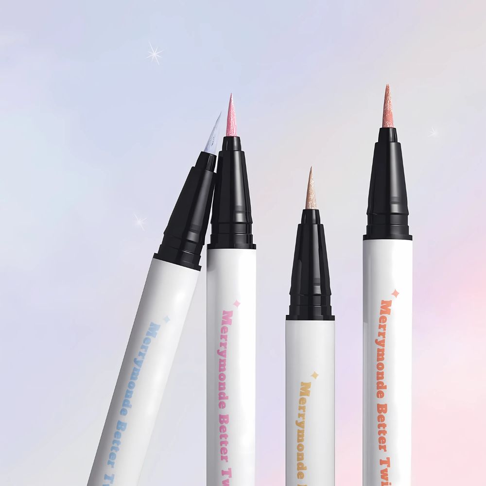 Smudge-proof and waterproof, keeping your sparkle intact all day.