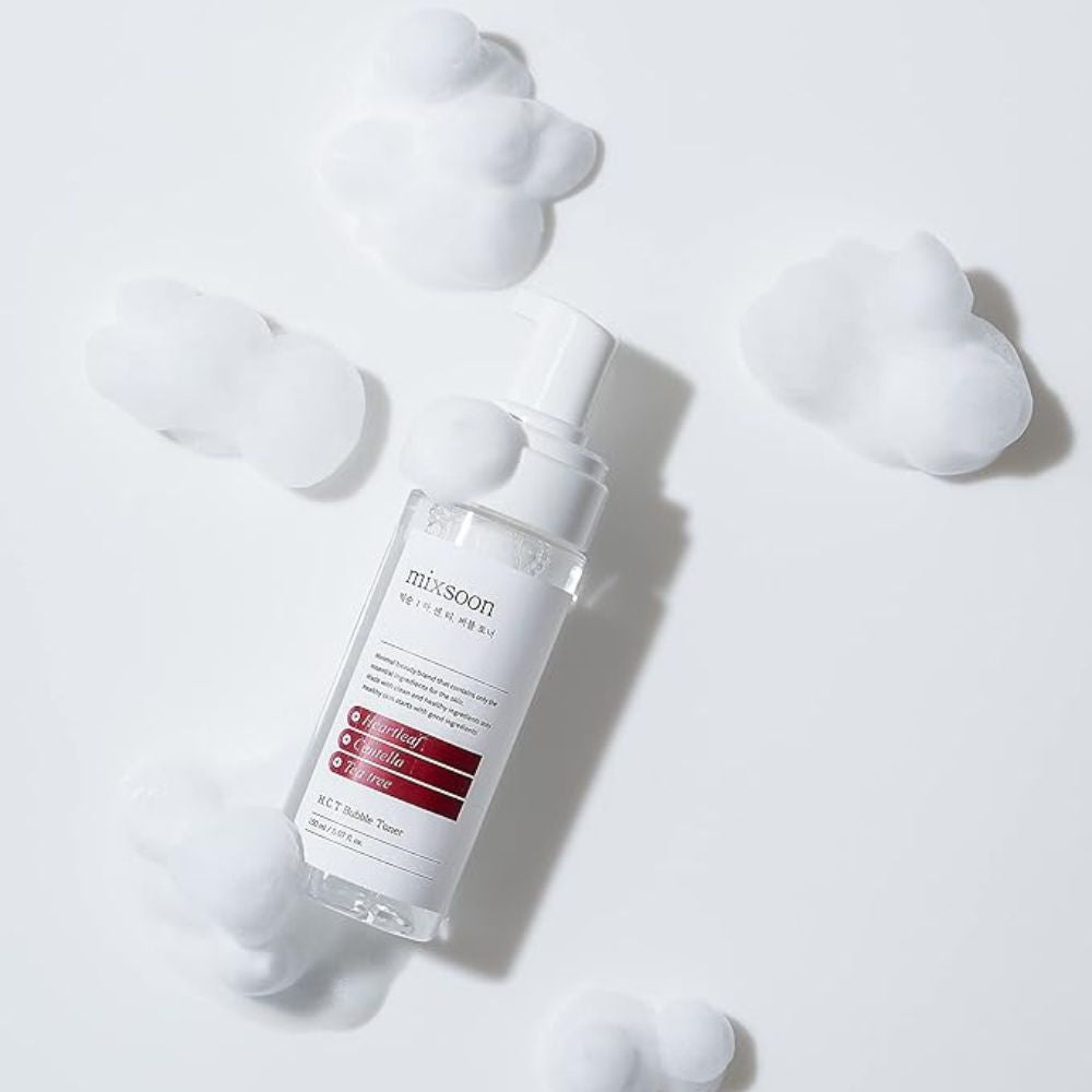 The bubble formulation provides a gentle yet effective cleansing action while delivering hydrating and soothing benefits to the skin.