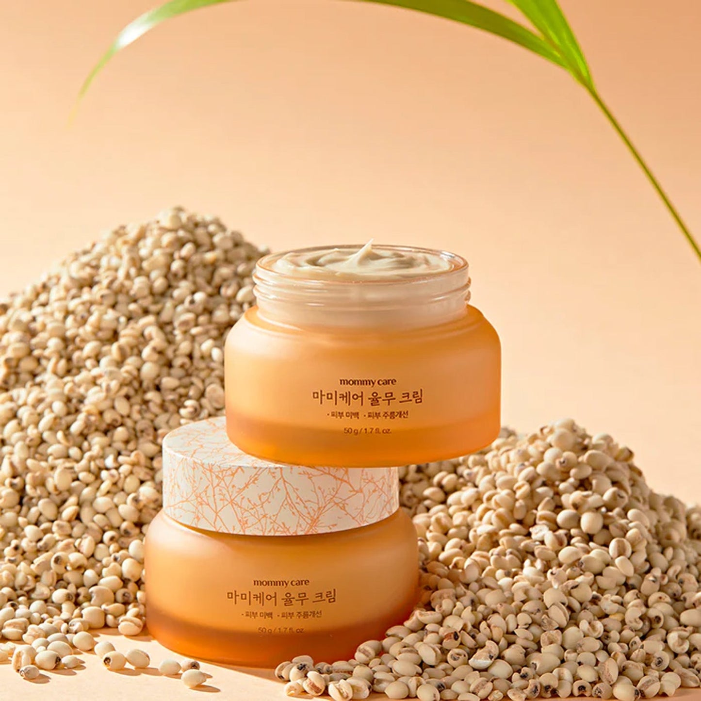 mommy care Korean Herbal Job’s Tears Cream + Korean Herbal Job’s Tears Enzyme Cleanser (Includes Korean Herbal Job’s Tears Cream 15g + Gift Shopping Bag)