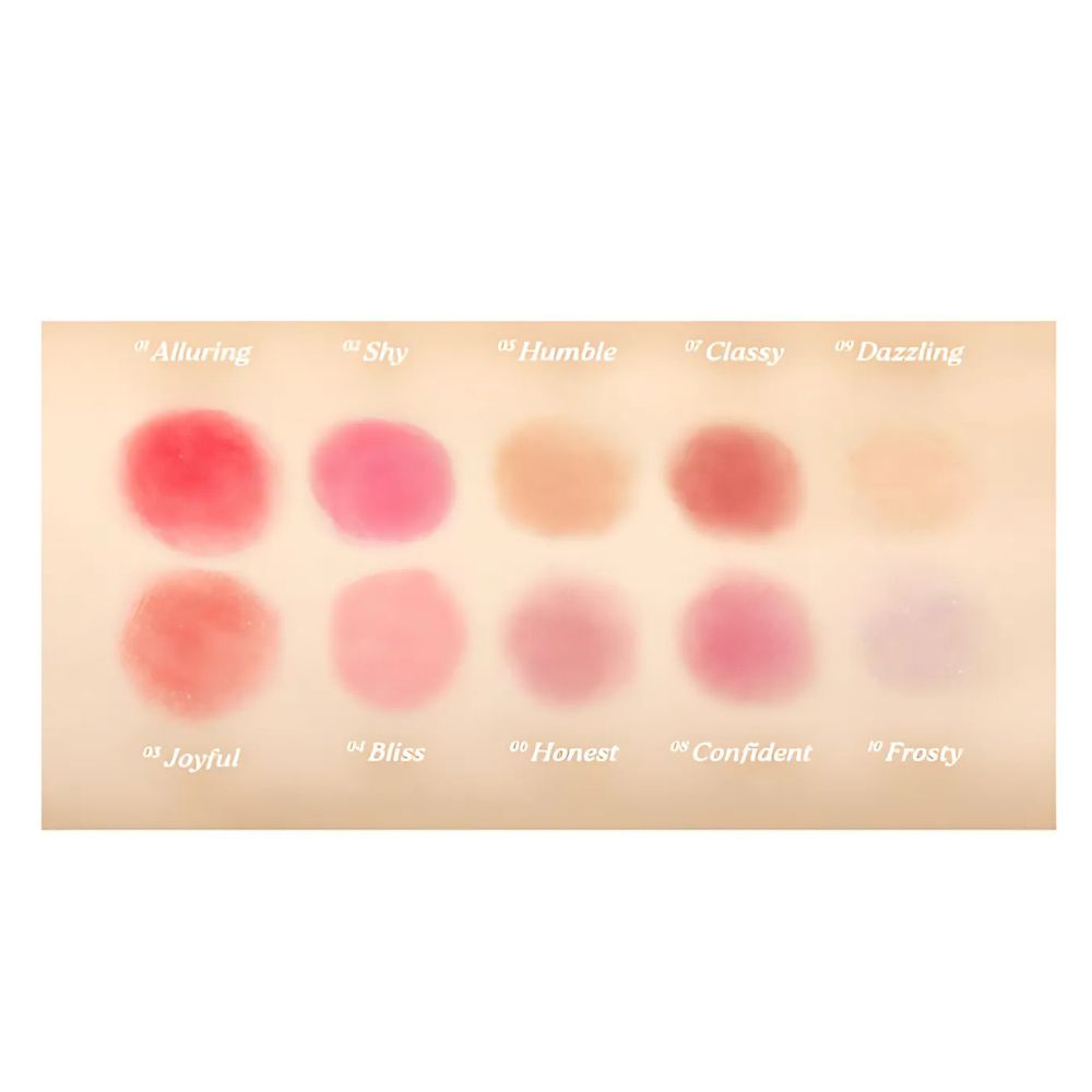 Available in 10 stunning shades, ranging from soft neutrals to bold tones, the Melting Mood Lip & Cheek is perfect for customizing your look