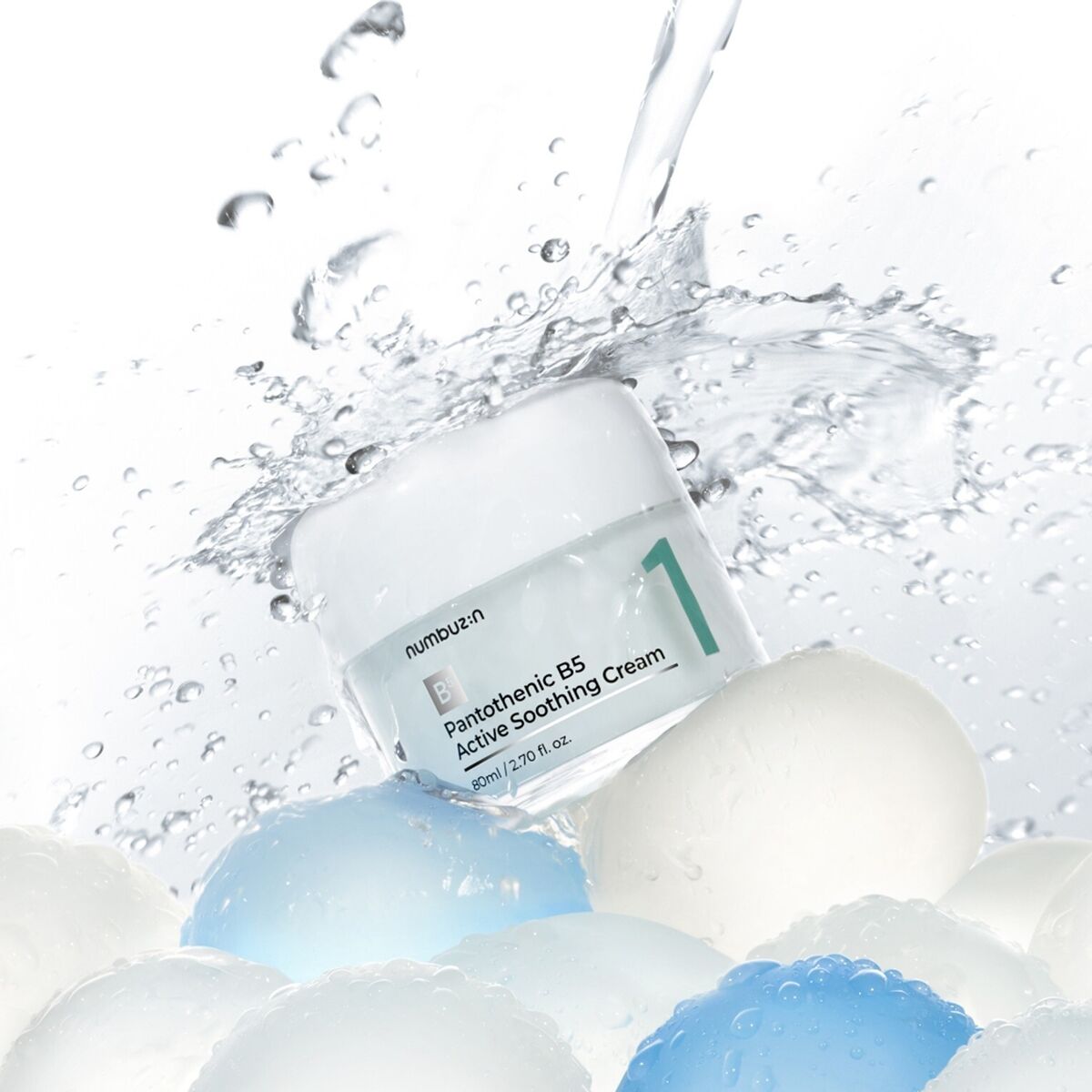 Numbuzin No. 1 Pantothenic B5 Active Soothing Cream, 80ml.