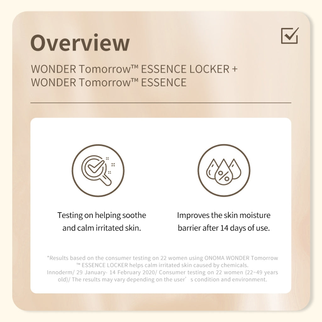 onoma Wonder Tomorrow Essence Locker 50ml -KLO