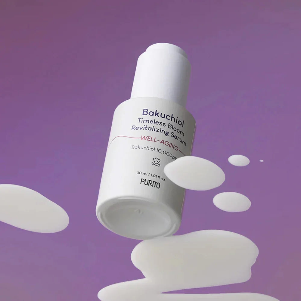 PURITO Bakuchiol Timeless Bloom Revitalizing Serum 30ml - KLO