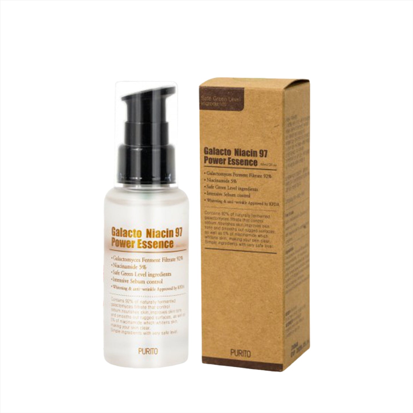 PURITO Galacto Niacin 97 Power Essence 60ml (22AD) - KLO
