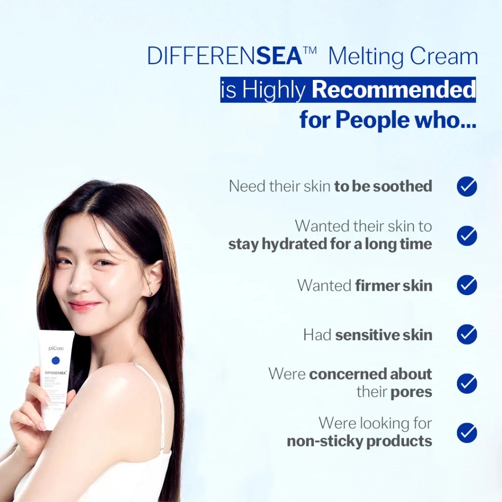 piCore Differensea Melting Cream Blue Biome Repair 70ml