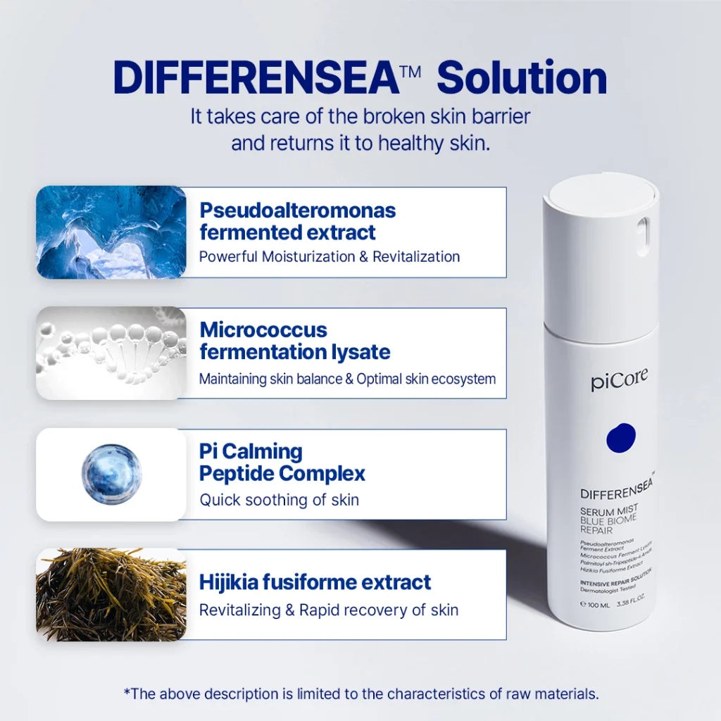 piCore Differensea Serum Mist Blue Biome Repair 100ml