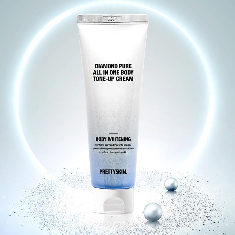 Pretty skin Diamond Pure All In One Body Tone-Up Cream 250ml - DODOSKIN