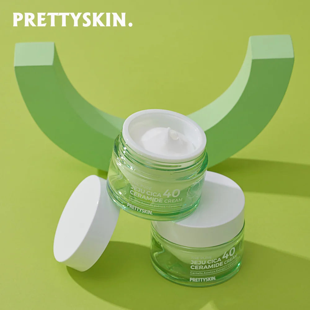Pretty skin The Pure Jeju Cica 40 Ceramide Cream 52ml - DODOSKIN