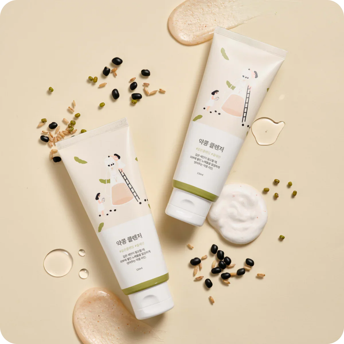 ROUND LAB Soybean Cleanser 150ml - KLO