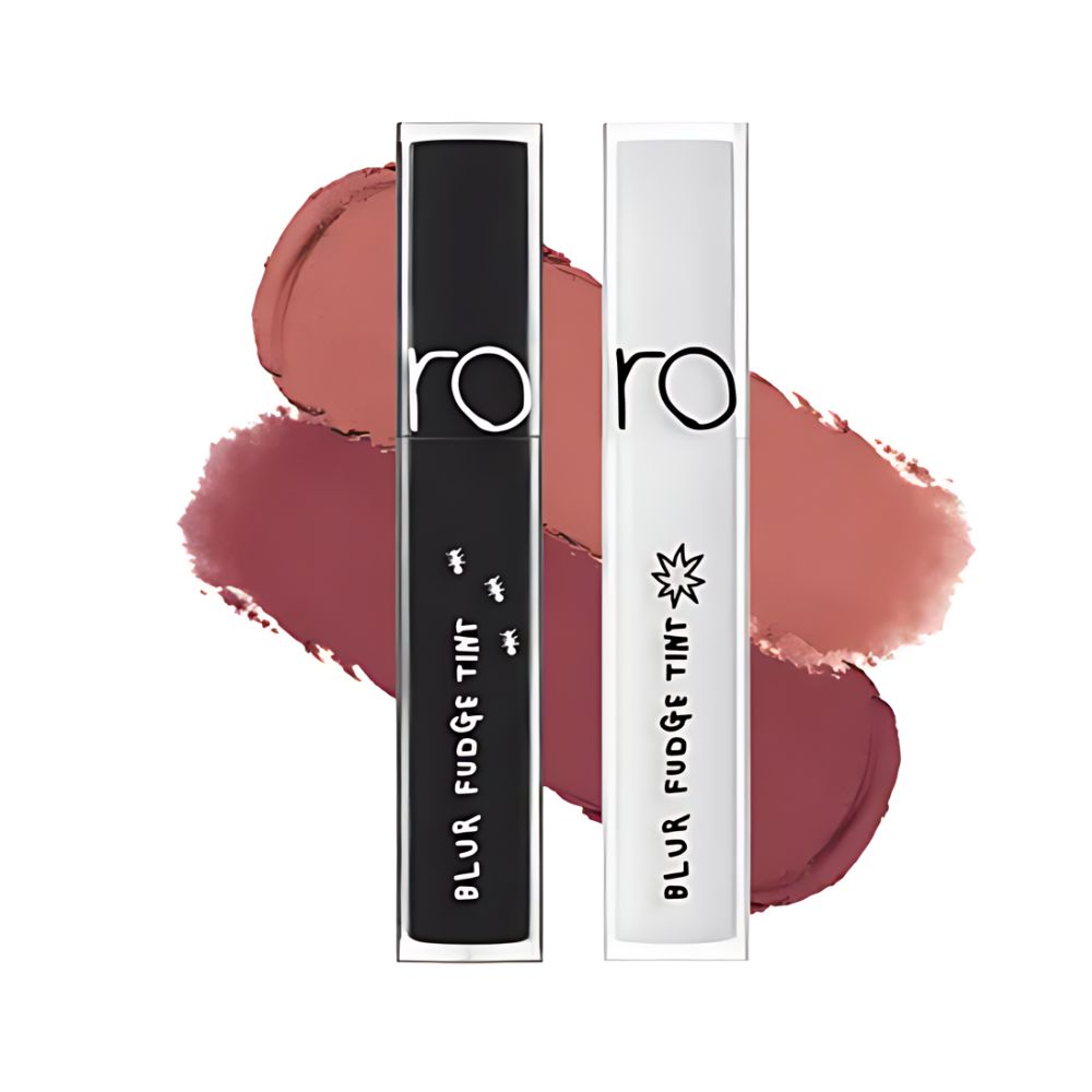 This lightweight tint has a fudge-like texture that glides smoothly onto the lips, providing a comfortable, long-lasting wear.