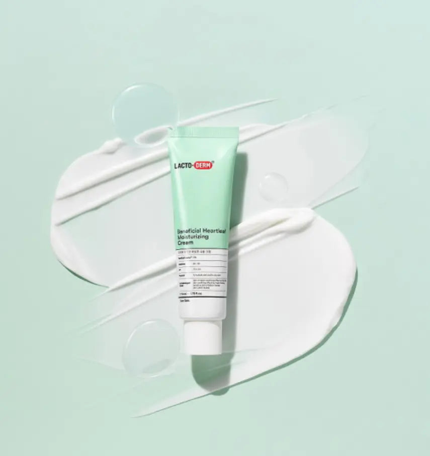 (Mhark) Lactoderm Beneficial Heartleaf Moisturizing Cream 50ml - KLO