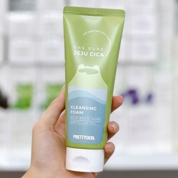 Pretty skin The Pure Jeju Cica Cleansing Foam 150ml - KLO
